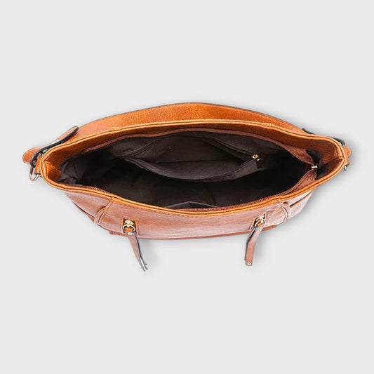 Senna | Bolso Bandolera de Hombro con Cremalleras