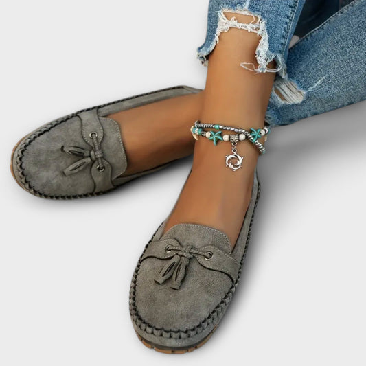Loravia | Damen-Mokassins mit bequemem Design und dekorativem Frontdetail