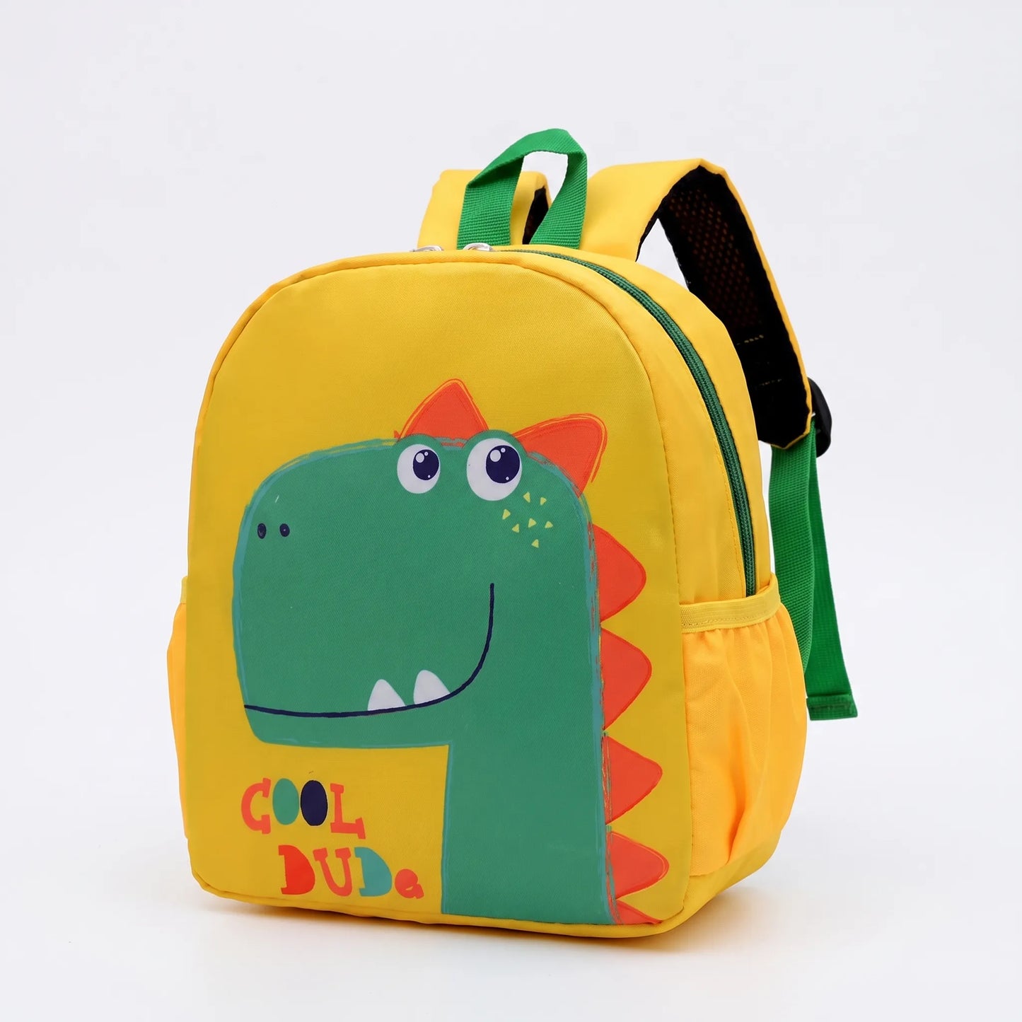 Suki | Kinderschulrucksack mit Dinosaurier und Reißverschluss