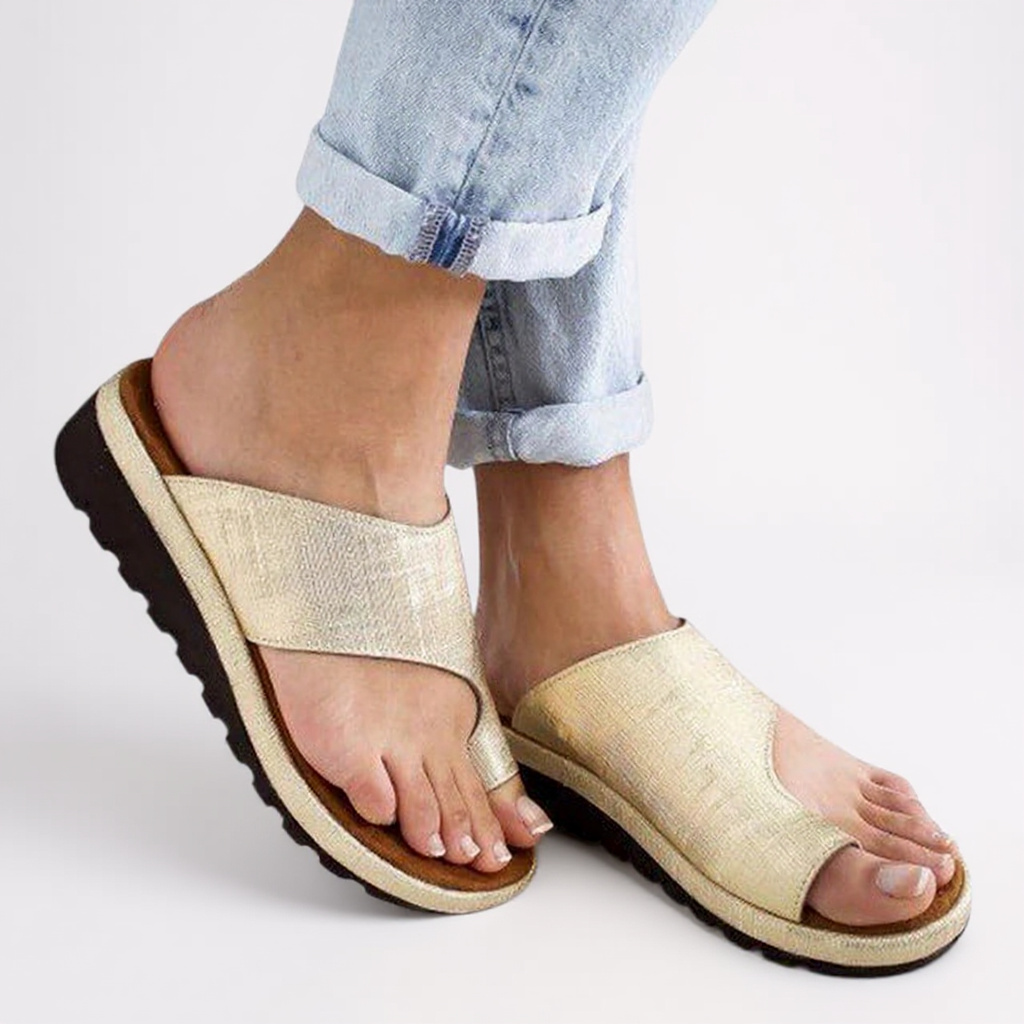 Lureva | Orthopädische Sandalen für Damen mit getrenntem Zeh