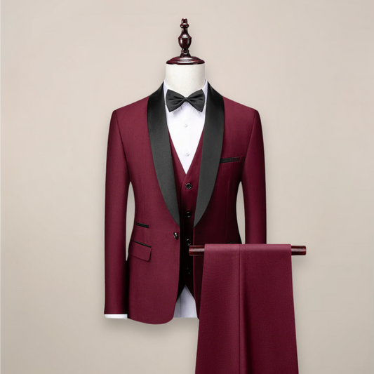 Samuel | Men's Spring Formal Three-Piece Tuxedo