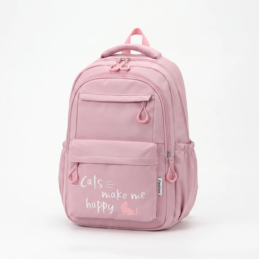Kuri | Mochila escolar con varios compartimentos y bolsillo frontal