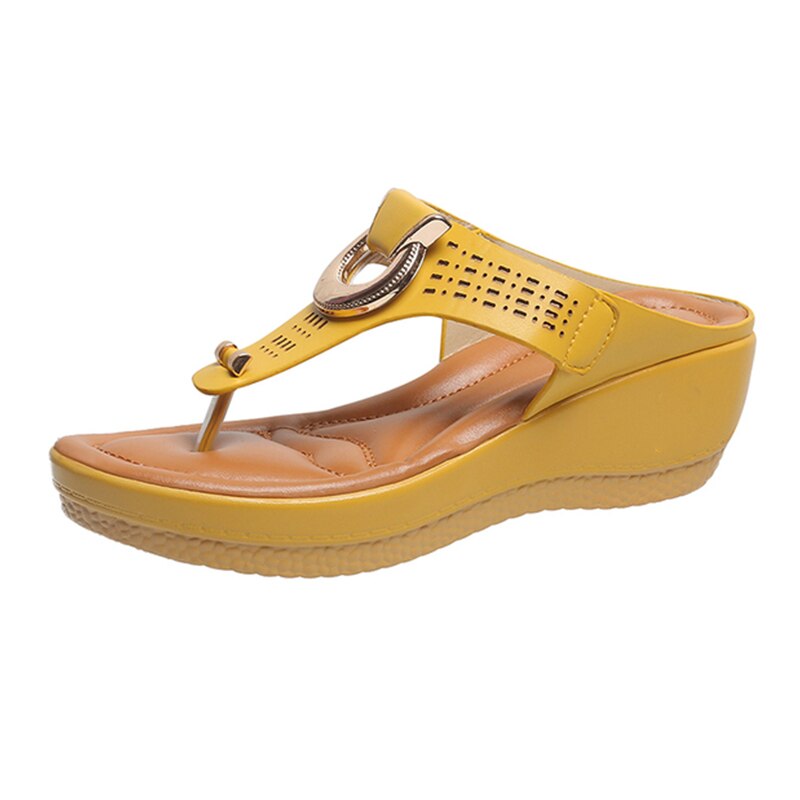 Adelina | Orthopedic sandals with wedge and adjustable strap