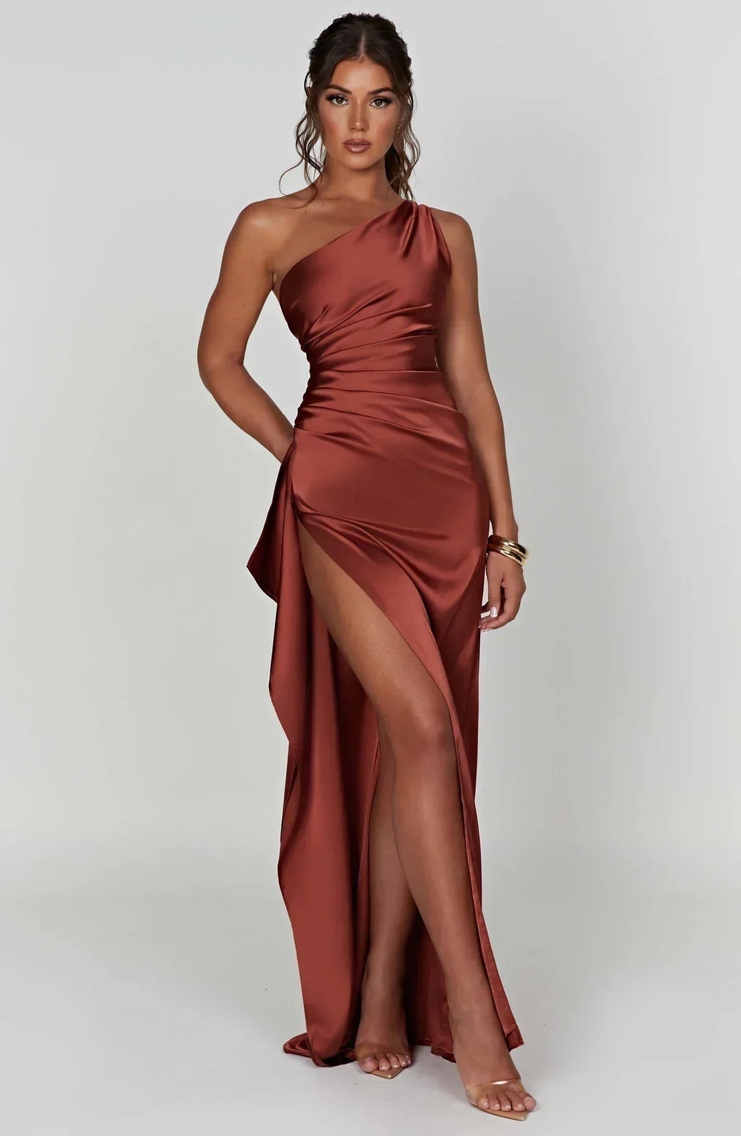 Zinnia | Women's Asymmetrical Long Evening Dress