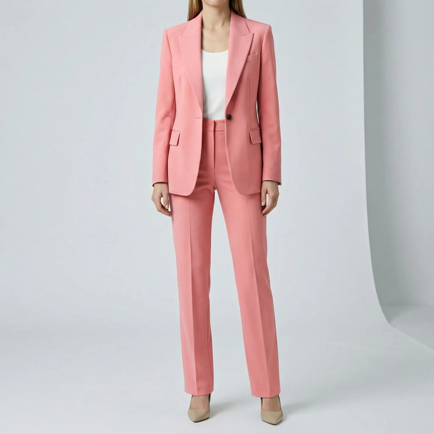 Jacinta | Damenanzug mit Blazer und geradem Hosenbein