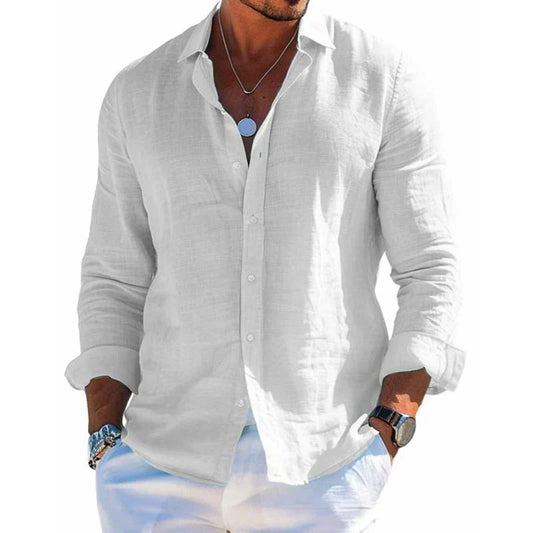 Cristian | Men's shirt with buttons and long sleeves