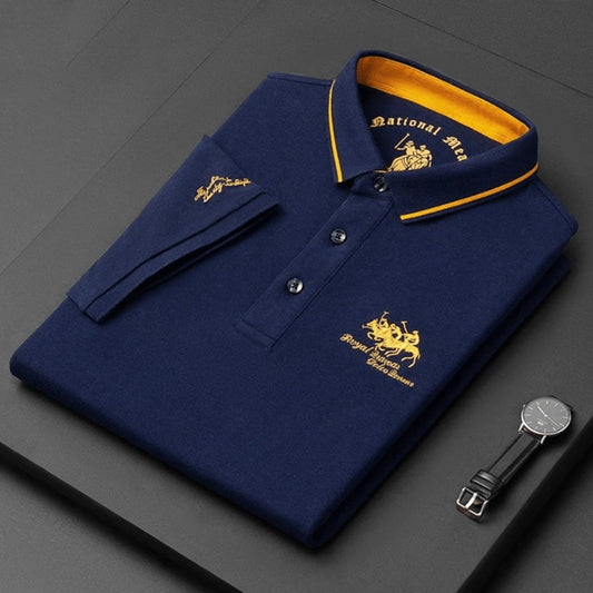Joaquín | Men's polo with breathable fabric and collar