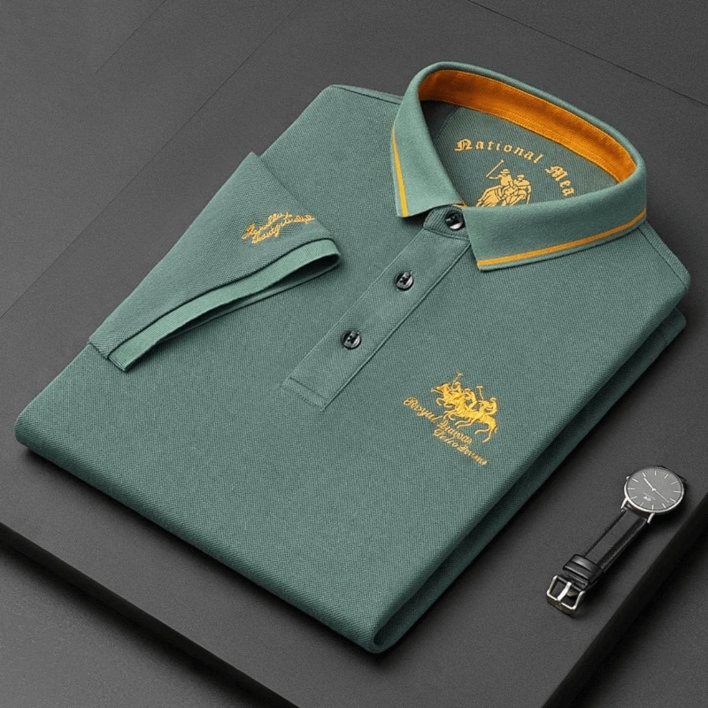 Joaquín | Herren-Poloshirt aus atmungsaktivem Stoff mit Kragen