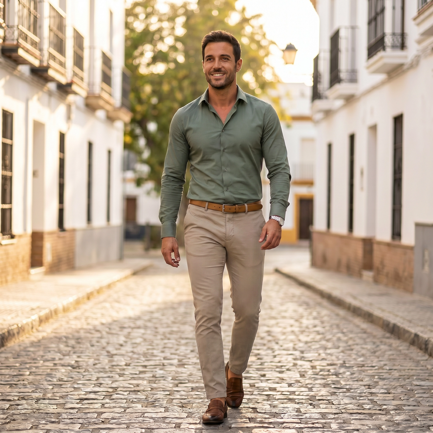 Saul | Elegantes Slim-Fit-Hemd für Herren im Frühling