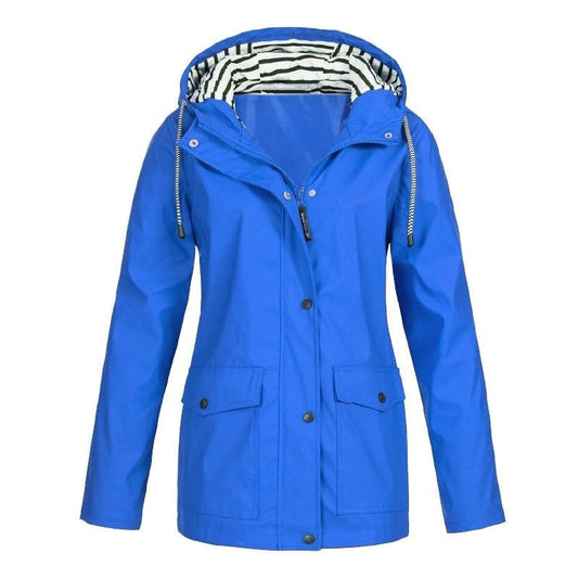 Susana | Waterproof jacket with hood and pockets