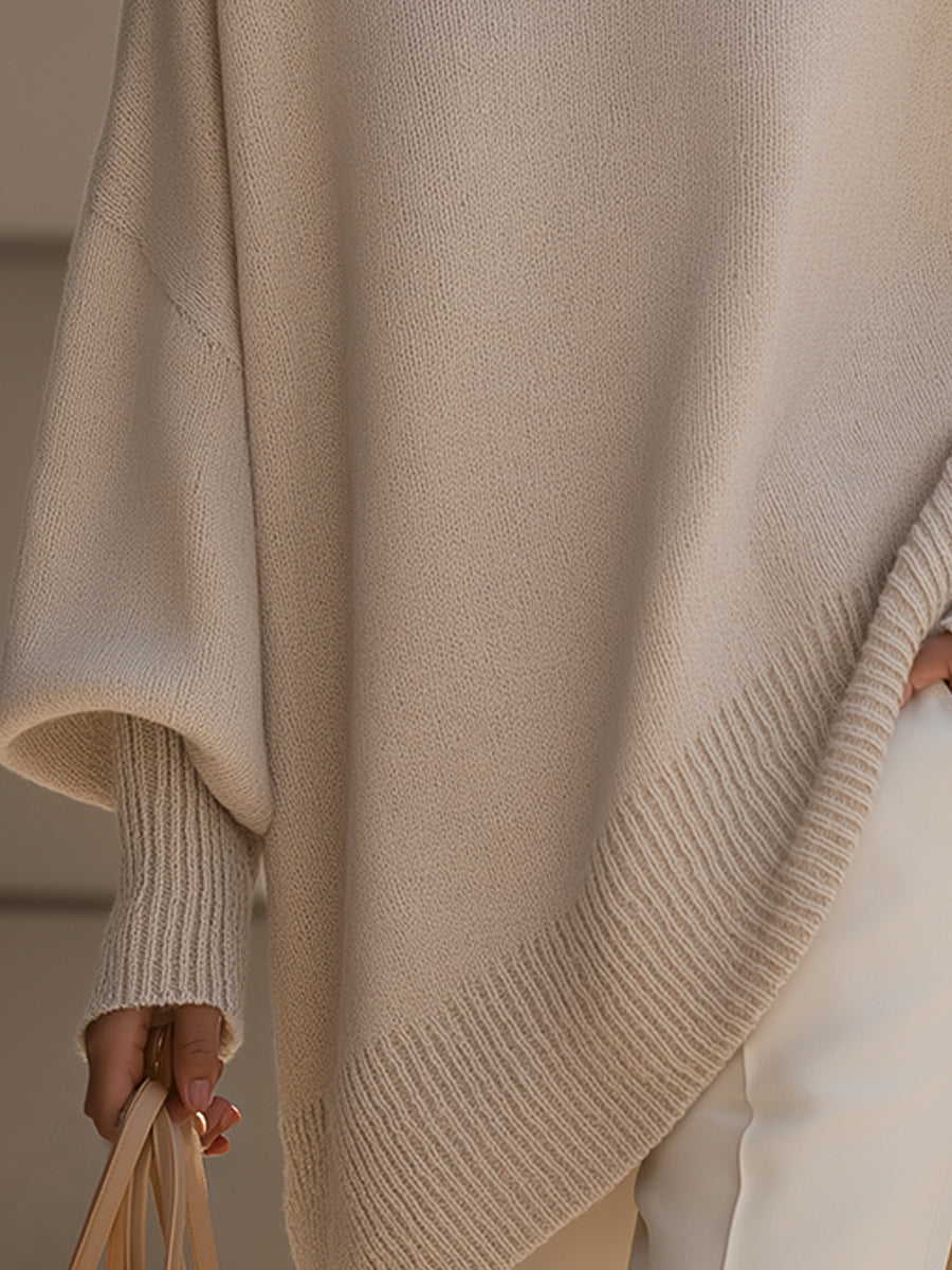Palomares | Oversize Damenpullover mit weiten Ärmeln, weich und weit | Warm  