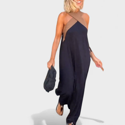 Fabiola | Vestido maxi elegante para mujer de verano