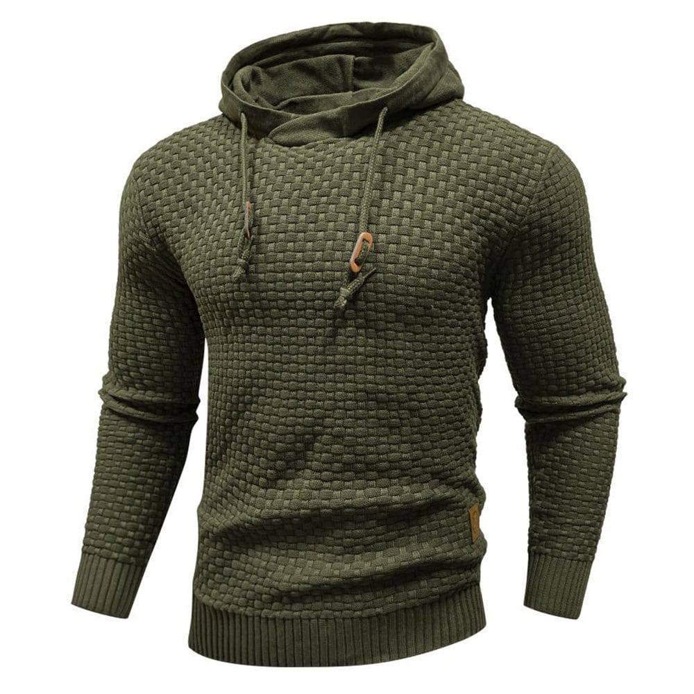 Alberto | Herren-Sweatshirt mit Reißverschluss und Tasche  