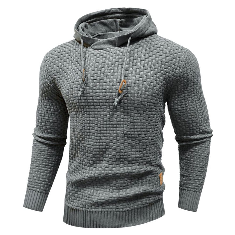 Alberto | Herren-Sweatshirt mit Reißverschluss und Tasche  