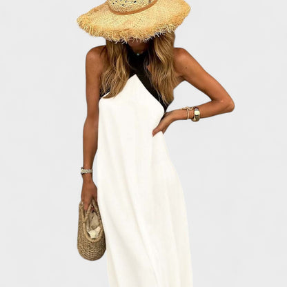 Fabiola | Vestido maxi elegante para mujer de verano