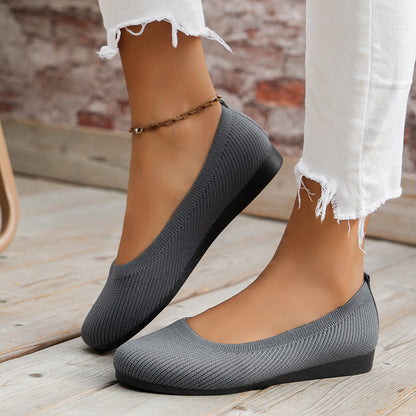 Lara | Flache orthopädische Schuhe ohne Schnürsenkel mit geschlossenem Design