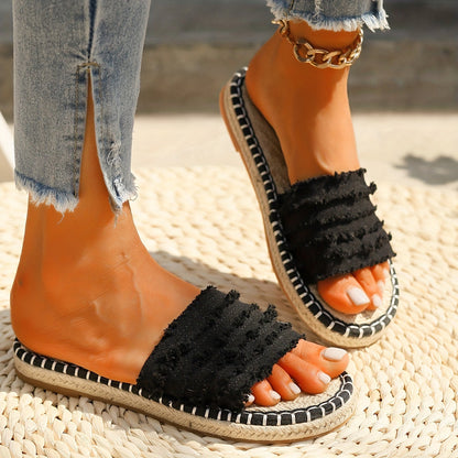 Balbina | Sandalias boho para mujer con diseño slip-on