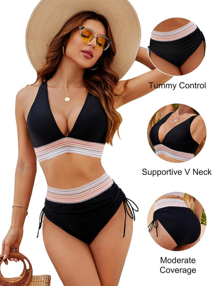 Carmen | Bikini z kontrolą brzucha i wysokim stanem