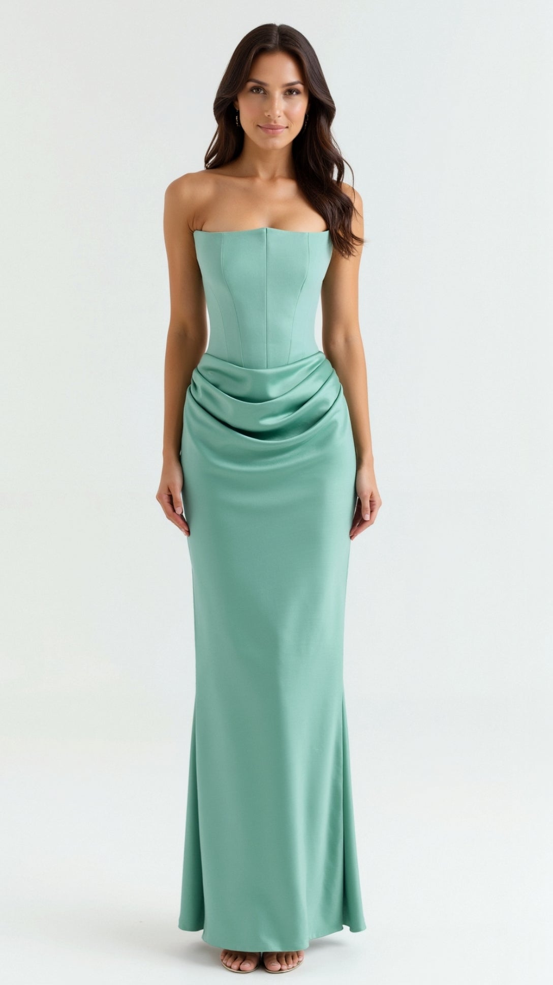 Florena | elegantes Maxikleid für Hochzeiten mit Säulensilhouette für Damen