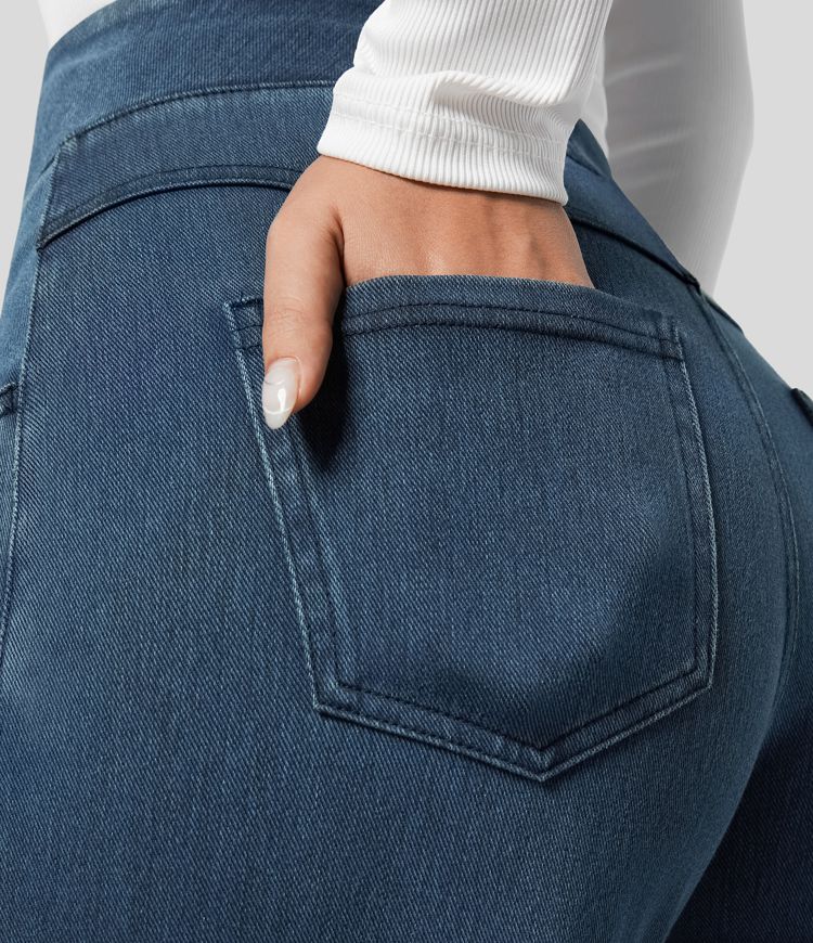 Estela | High-waisted wide-leg loose-fit trousers