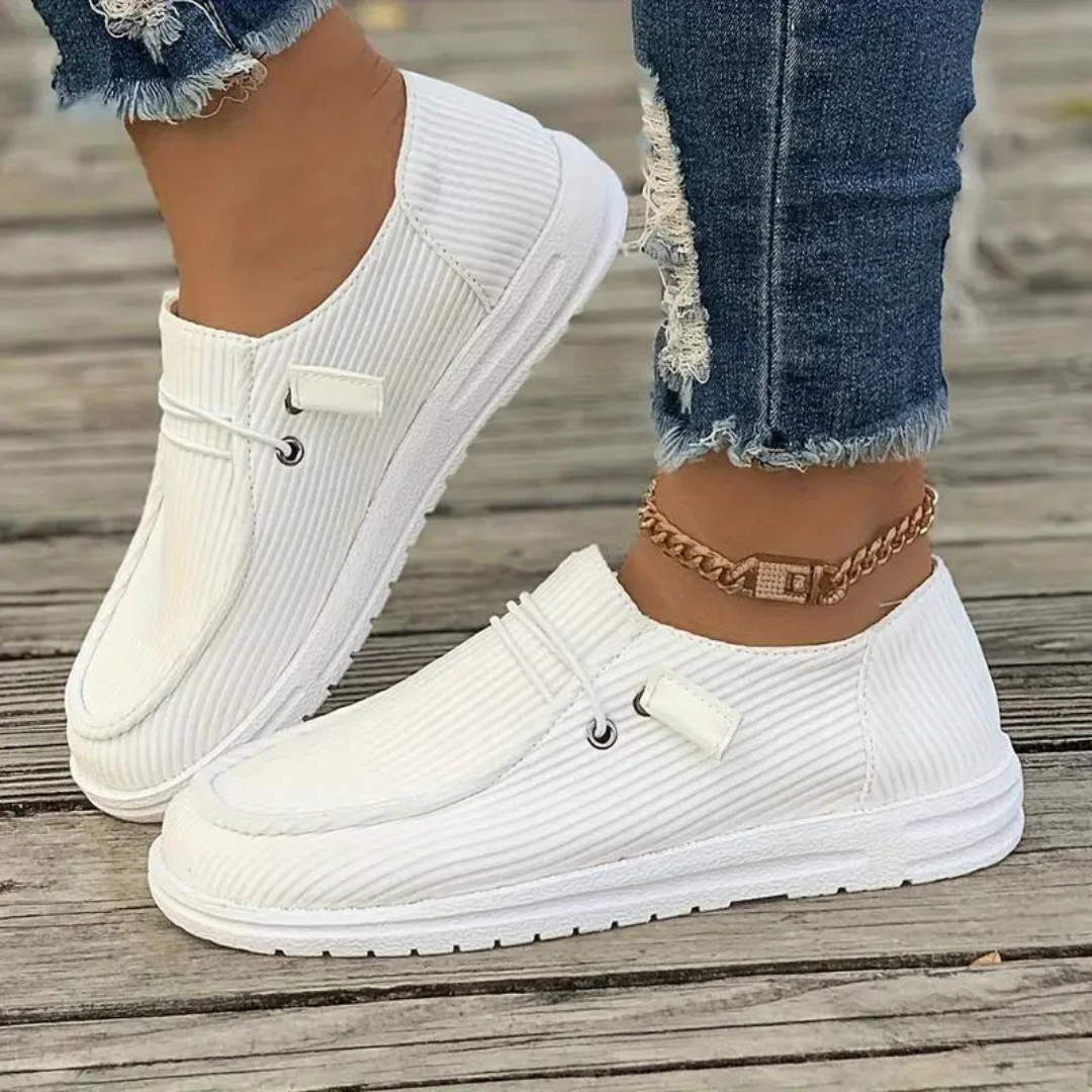 Serina | Women's Slip-On Sneakers with Lightweight Design and Flat Sole