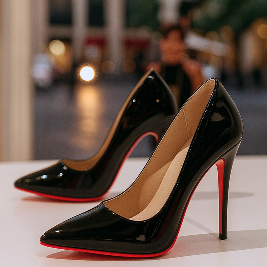 Leticia | Klassische Damenschuhe mit hohem Absatz und schmaler Spitze