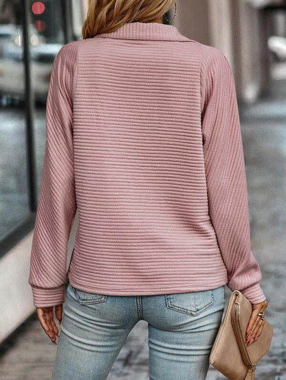Selva | Women's Oversized Half-Zip Jumper Spring