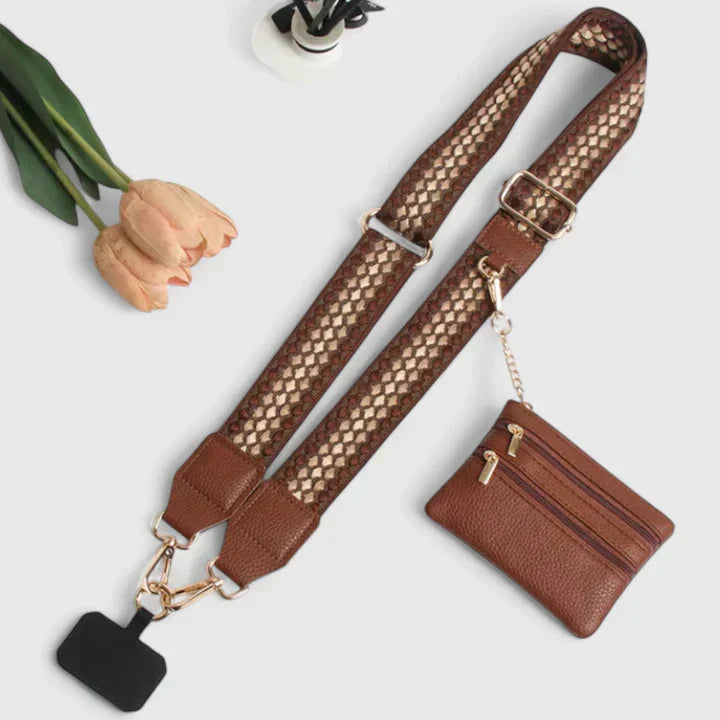Mariselle | Elegante Umhängetasche für Damen mit Handyfach | Raffiniert