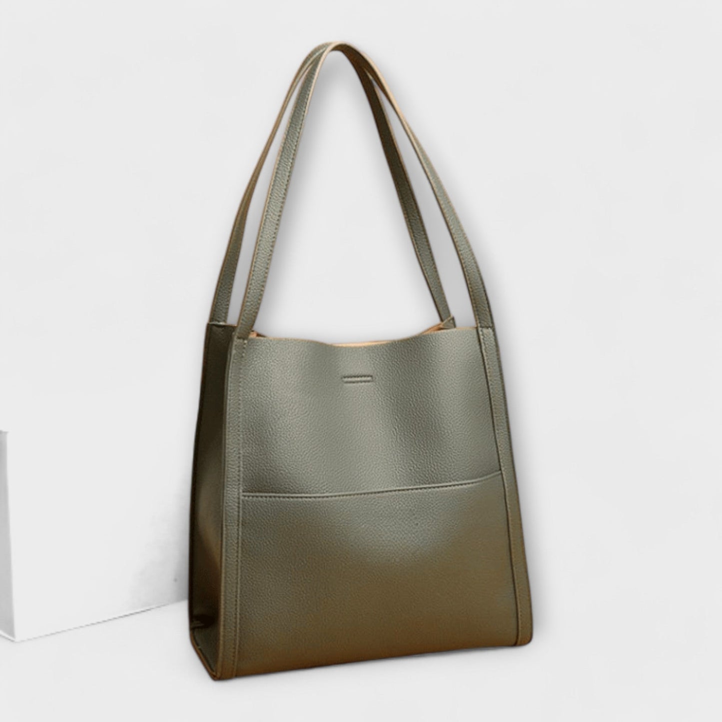 Rica | Minimalistyczna usztywniana torba na ramię typu tote