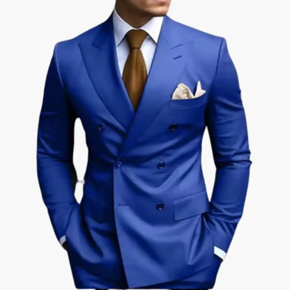 Miguel | Traje para hombre de dos piezas con blazer cruzado y pantalón