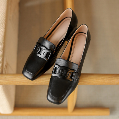 Clarisse | Women's low-heel loafer shoes with an elegant design
