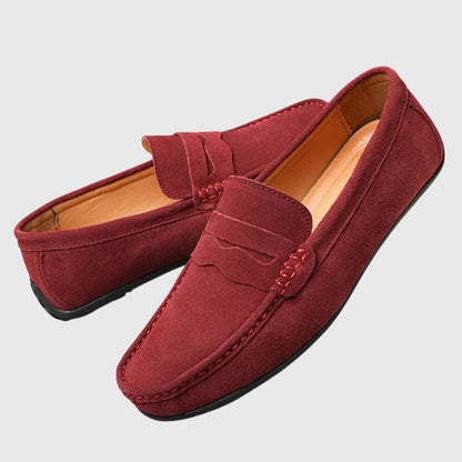 Roselia | mocasines ortopédicos con acabado tipo ante y diseño