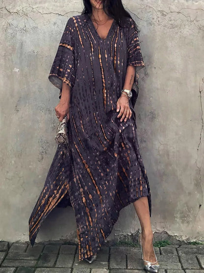 Katy | Robe longue caftan d'été pour femme