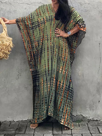 Katy | Robe longue caftan d'été pour femme