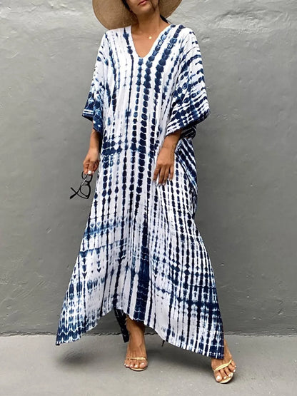 Katy | Robe longue caftan d'été pour femme
