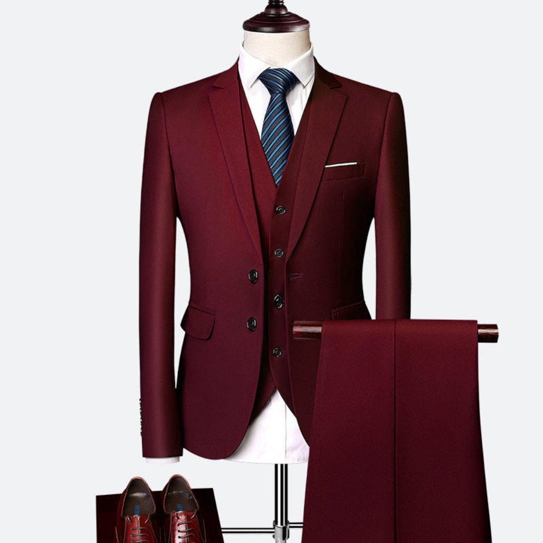 Ulisaro | Conjunto formal de tres piezas para hombre | Formal