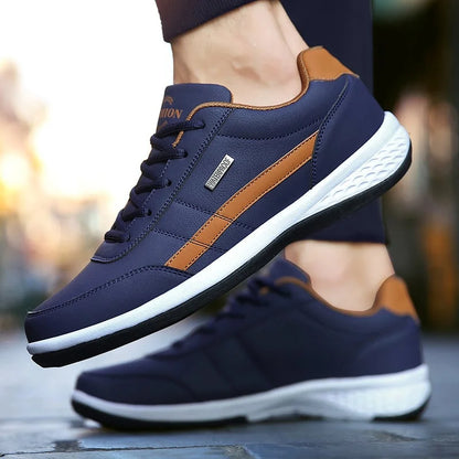Rovian | Zapatillas para hombre con cordones y suela gruesa