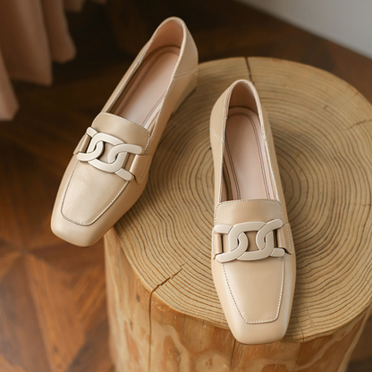 Clarisse | Women's low-heel loafer shoes with an elegant design