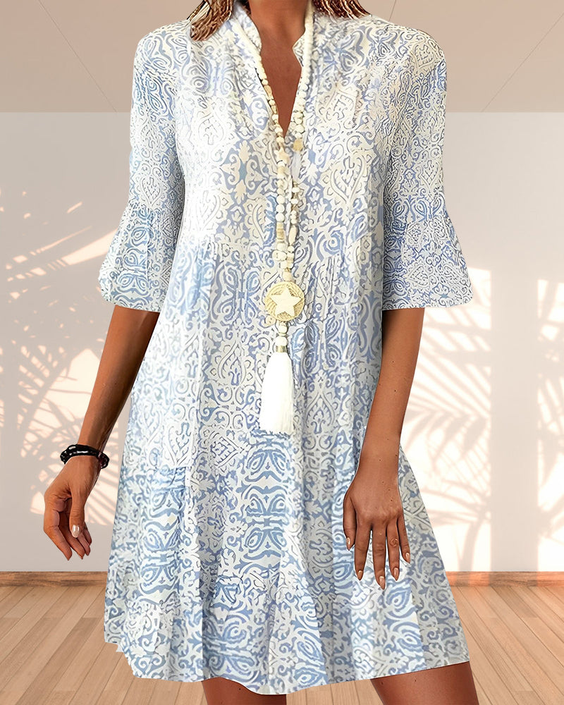Calindra | Women's Short Sleeve Mini Dress | Summer