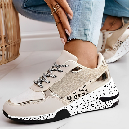 Consuelo | Baskets orthopédiques à lacets avec semelle épaisse