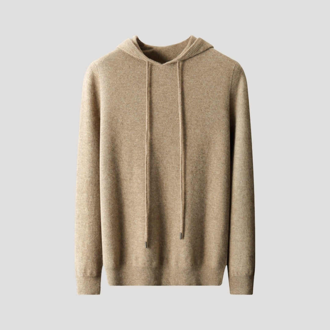 Aitor | Kaschmirpullover mit Kapuze für Herren, Frühling