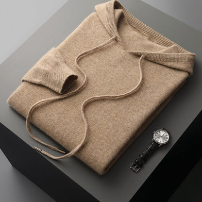 Aitor | Kaschmirpullover mit Kapuze für Herren, Frühling