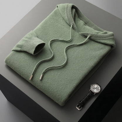 Aitor | Kaschmirpullover mit Kapuze für Herren, Frühling