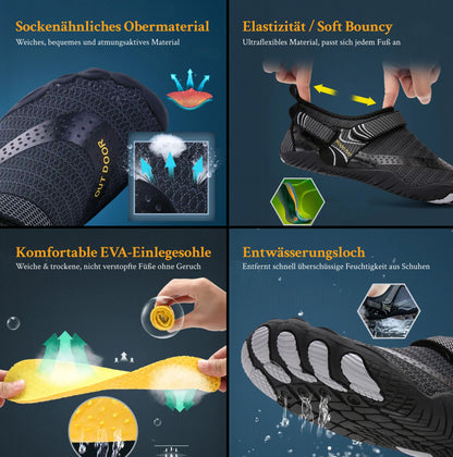 Zaira | Orthopedic Water Shoes with Non-Slip Sole and Strap