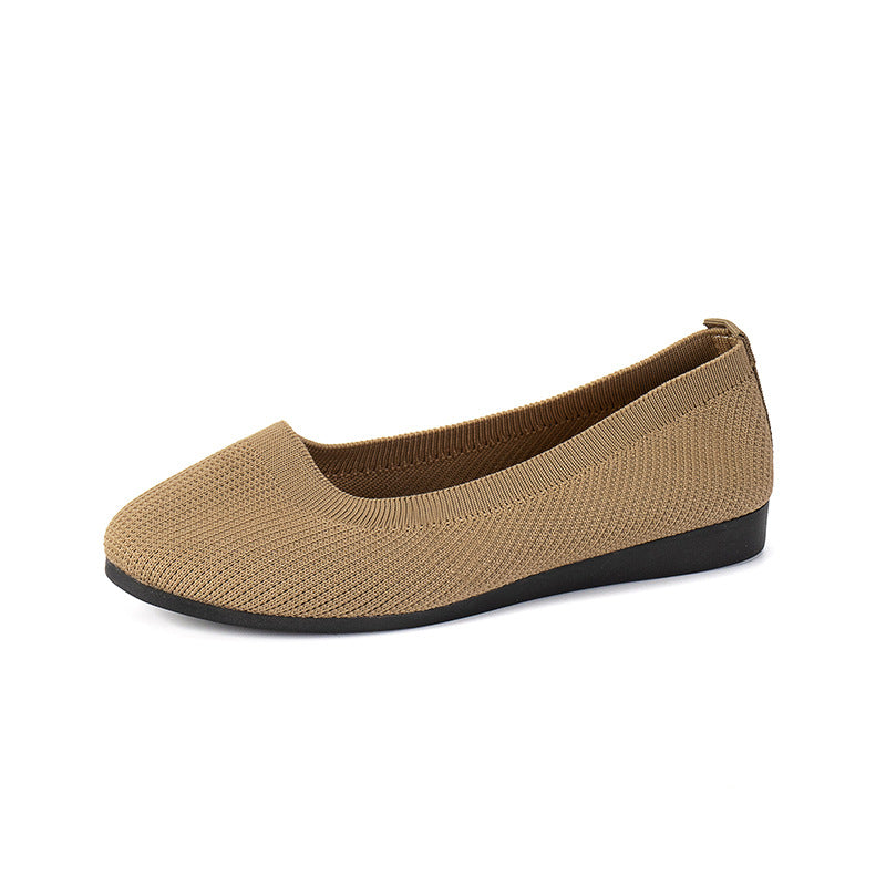 Lara | Flache orthopädische Schuhe ohne Schnürsenkel mit geschlossenem Design