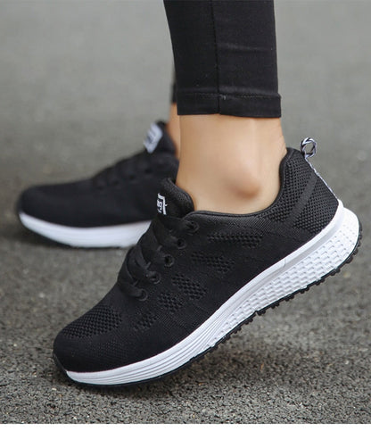 Blanca | Orthopädische Schnürschuhe mit atmungsaktivem Mesh und Schnürsenkeln  