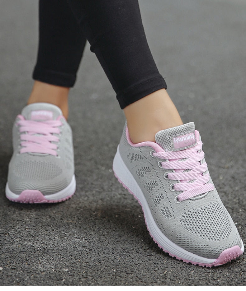 Blanca | Orthopädische Schnürschuhe mit atmungsaktivem Mesh und Schnürsenkeln  
