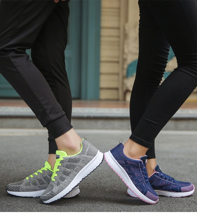 Blanca | Orthopädische Schnürschuhe mit atmungsaktivem Mesh und Schnürsenkeln  