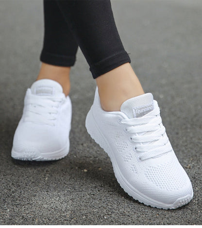 Blanca | Orthopädische Schnürschuhe mit atmungsaktivem Mesh und Schnürsenkeln  