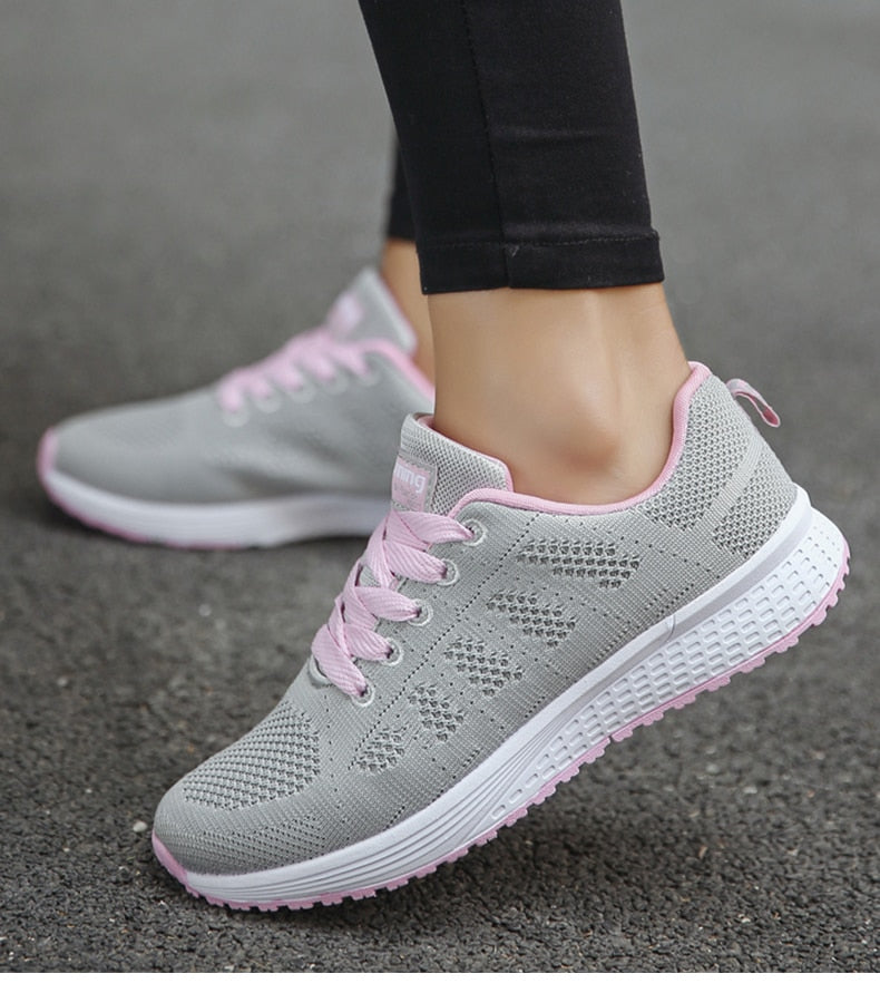 Blanca | Orthopädische Schnürschuhe mit atmungsaktivem Mesh und Schnürsenkeln  